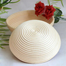 Round Banneton Bortform Dough Rising Rattan Bread Proofing Basket Naturally 1pc