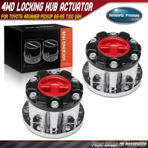 2pcs front 4wd manual - 4wd, locking