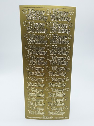 Peel off stickers - , 'happy