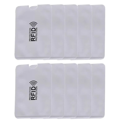 Pack rfid card sleeve - pack, 10