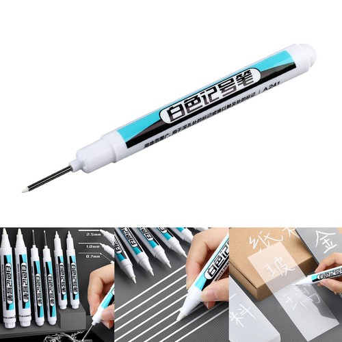 White markers paint pen - white,