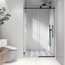 4876 Matte Black frameless one