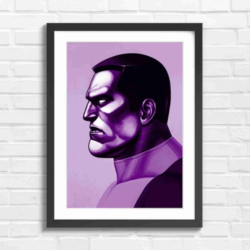 Bold comic book superhero - bold,