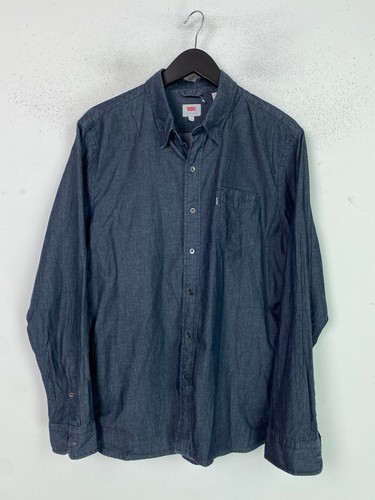 Levi blue chambray - chambray, shirt