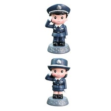 Police Figure Statue Ornament
