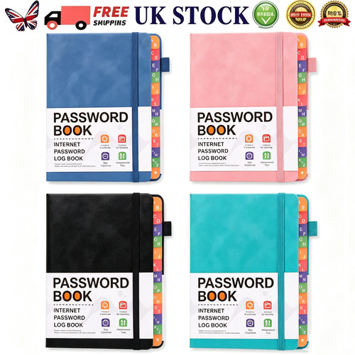 Hardcover password book - hardcover,