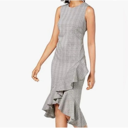 Calvin klein plaid - klein, sheath
