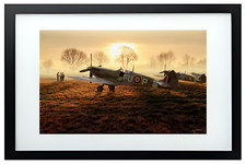 WW2 Spitfire  Giclee Fine Art