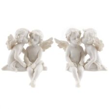 Small Cherubs Kiss Pair Of