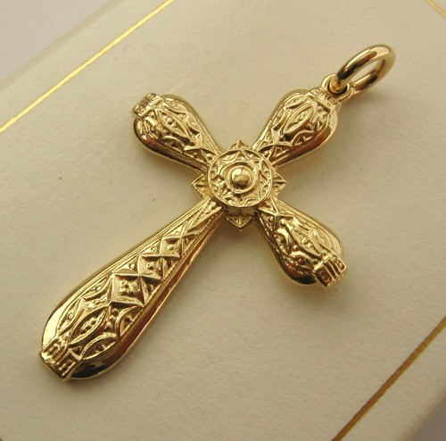 Large genuine solid - solid, 9ct