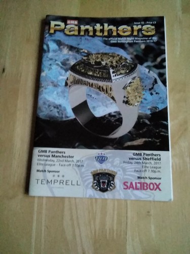 2016 nottingham panthers v - nottingham,
