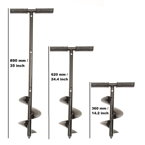 Hand earth auger - hand,