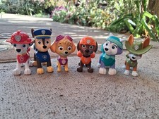Set Of 6 Paw Patrol Action