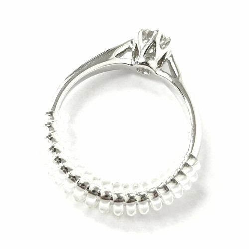 Invisible ring size adjuster - ring,