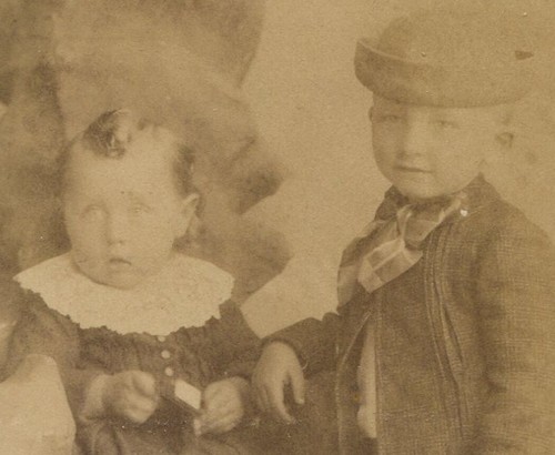Vintage cabinet card