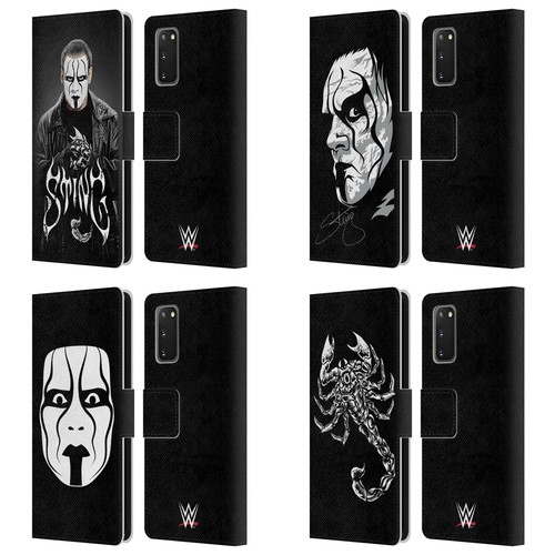 Official wwe sting - wwe, leather