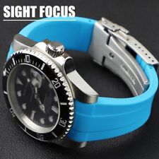 20mm Curve Rubber Watch Strap