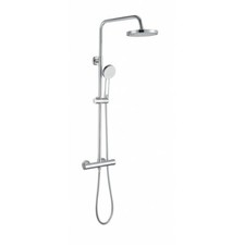 Round Chrome Thermostatic