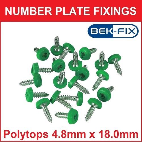 100 green number plate - green,