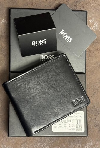 New hugo boss black leather - boss,