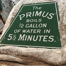 vintage enamel signs original