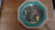 Vintage hexagonal green Adams