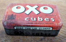 Small Vintage OXO Tin Empty