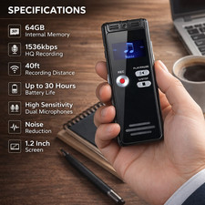 24GB Digital Voice Activated