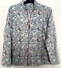 Ladies Soft Long Sleeved Fleece Jacket / Cardigan by Isle - Size 18 - 20