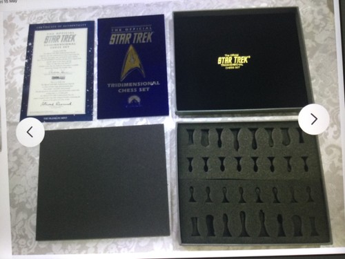 Star trek chess set - star,