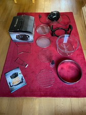 Daewoo Deluxe 12L 1300W Halogen Air Fryer in original box with instruction book