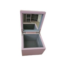 Pandora Jewellery Box Pink Exterior, Grey Interior Genuine A004 Size Small