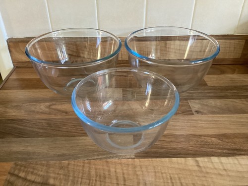 Vintage pyrex clear glass - 3,