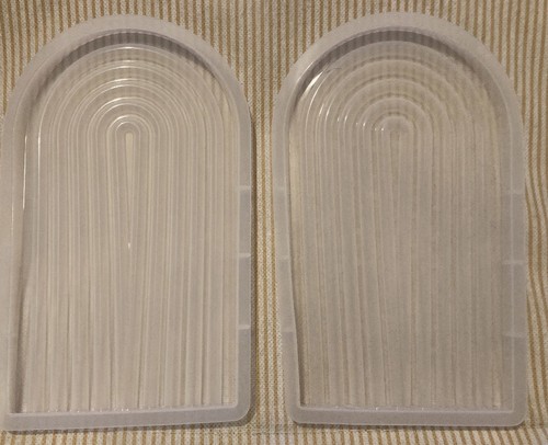 New candle moulds - x2,