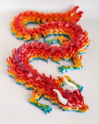 Inferyx dragon 55cm rainbow - dragon,