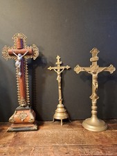 3 Mixed Antique Vintage Wood