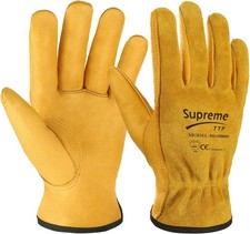 10X Yellow Leather Gardening