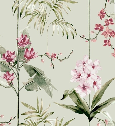 Fresco babylon sage - babylon, floral