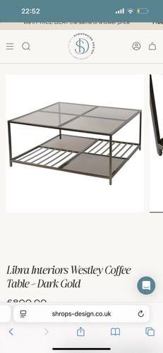 Westley libra coffee table - table, in