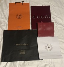 5x EMPTY Authentic Designer