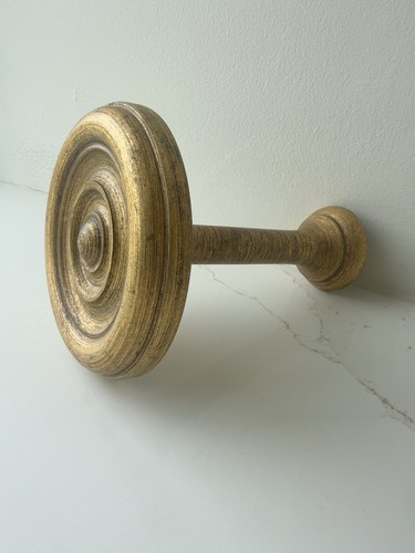 Large gold wooden curtain - gold,