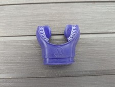 Apeks mouth piece Blue . Ideal for regulator identification.