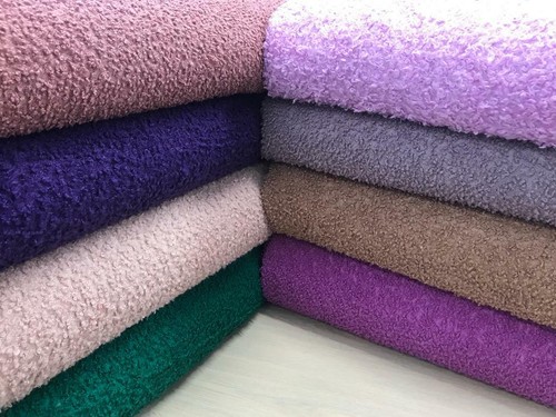 Boucle fabric curly fur - boucle,