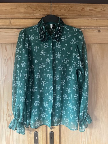 Topshop boutique green print - topshop,