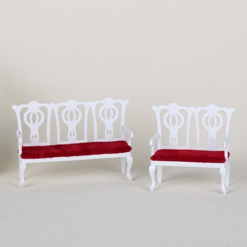 Vintage double chair - 1/12,