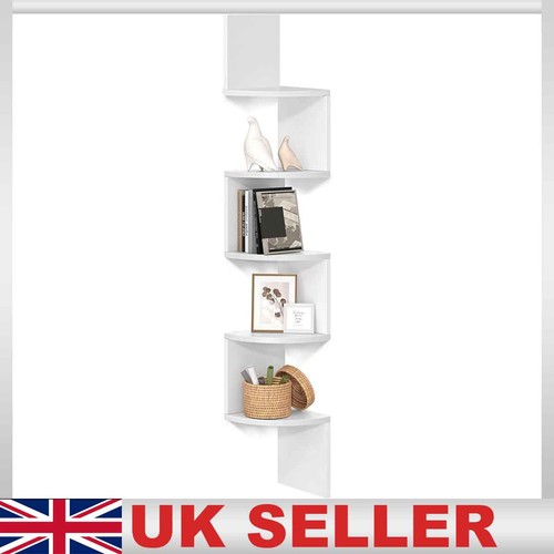 Tier corner floating shelf - 5-tier,