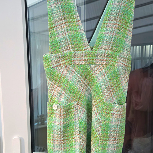 Zara green multicolour plaid - zara,