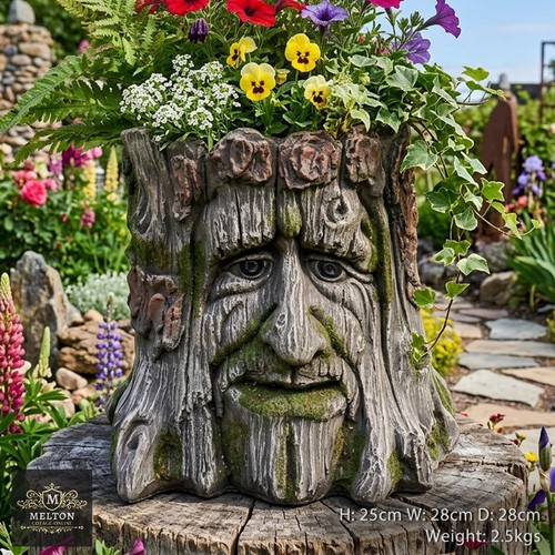 Green man planter plant pot - plant,