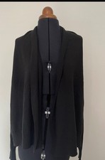 COS Black Pure Wool Cardigan