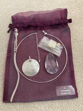 virgin vie - supernova silver jewellery set - necklace & earrings
